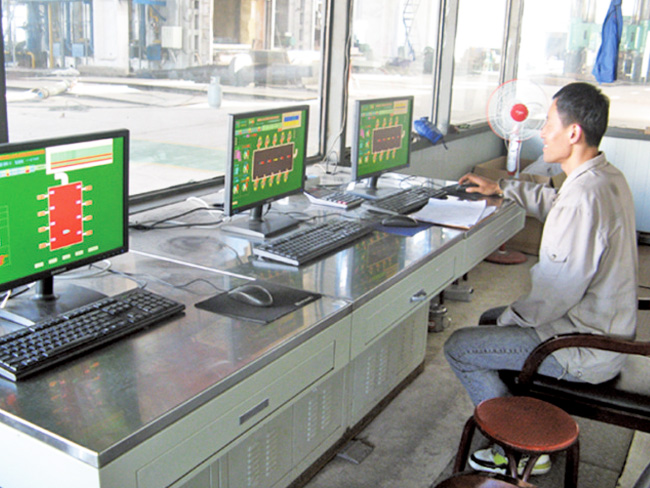 全自動(dòng)加熱爐、正火爐操作室